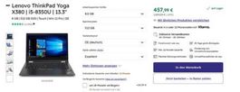 Laptop Lenovo X380 Yoga