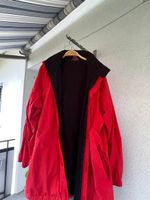 Odlo Sportjacke, XL, rot mit schwarzem Vliesfutter, unisex