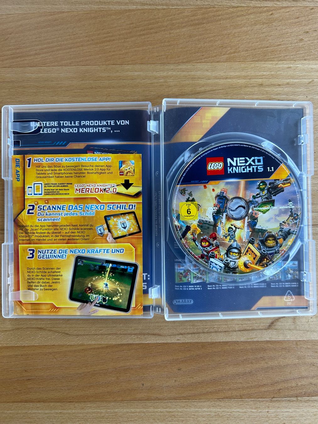 Tutti i DVDs: Nexo Knights 1.1 – Usato da Grosswangen venduto da che_gr 1