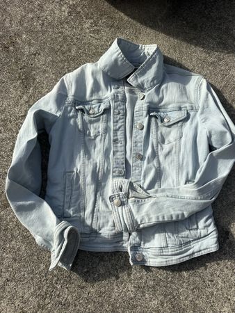 Jeansjacke Clockhouse hellblau guter Zustand Damen
