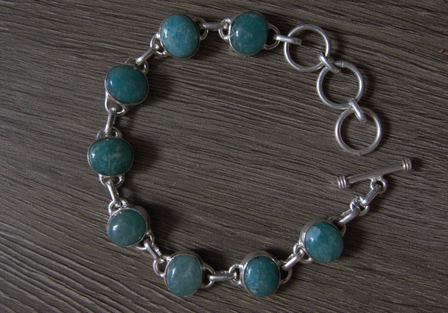 Bracciali & Braccialetti: NEU: Amazonit Armband Schmuck keine Kette – Nuovo (secondo la descrizione) da Matten b. Interl venduto da EdelsteineInterlaken 1