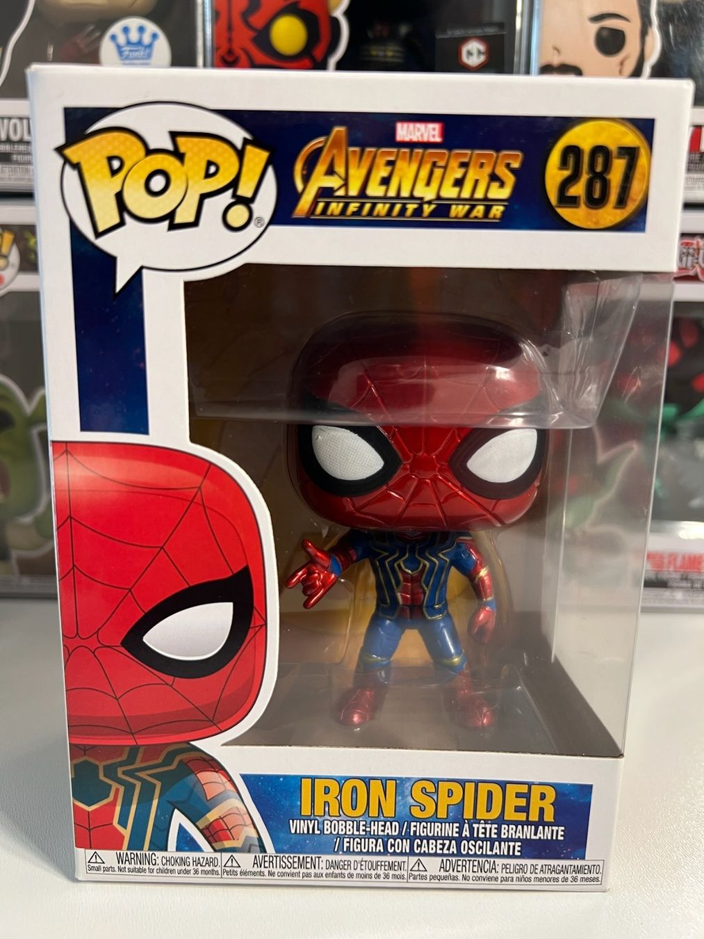 Funko Figuren: Funko POP! Marvel Avengers Infinity War Iron Spider – Gebraucht aus Le Mouret von perfectbijou