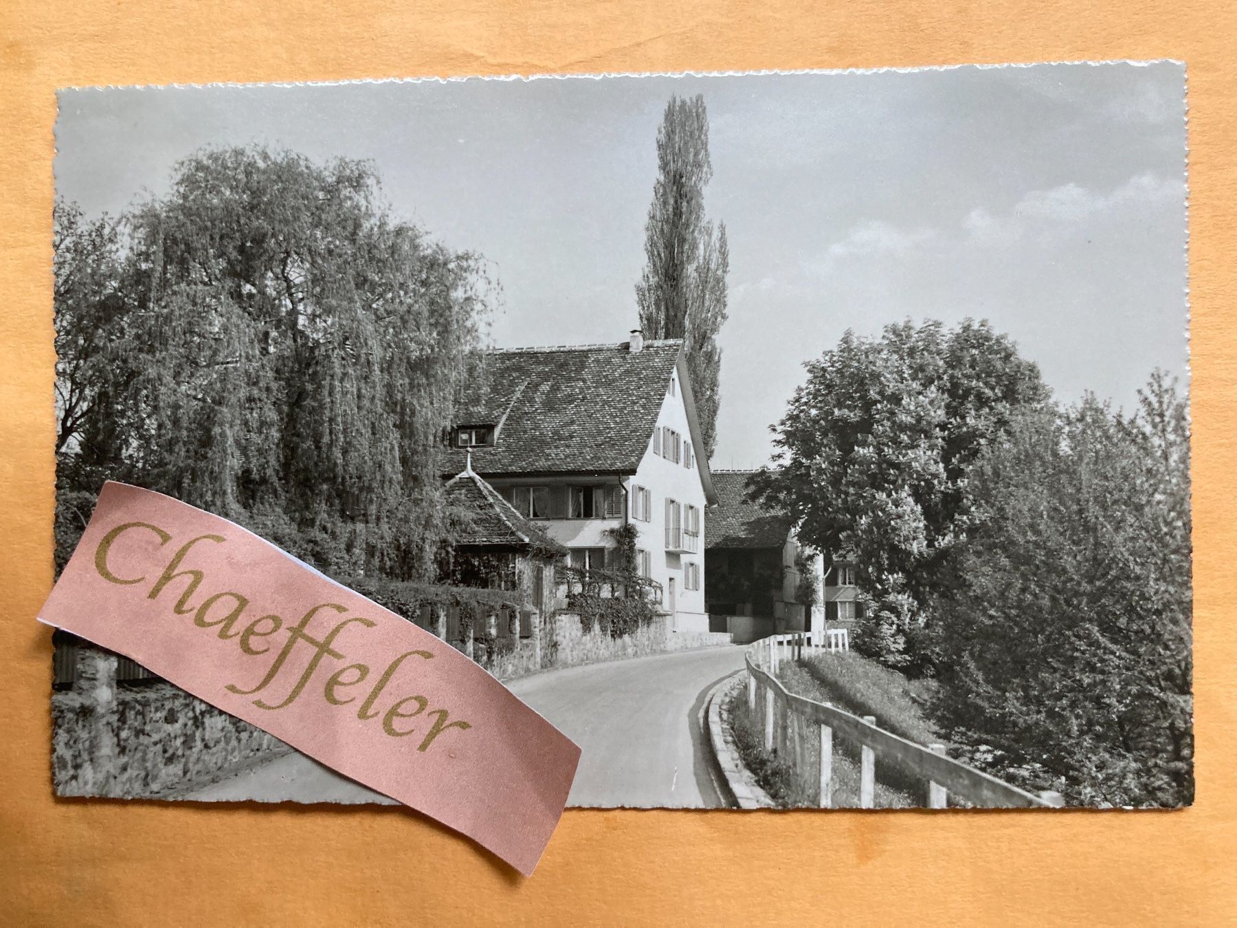 Cartoline postali: Kilchberg, Konrad Ferdinant Meyer Haus – Usato da Zürich venduto da Chaeffeler