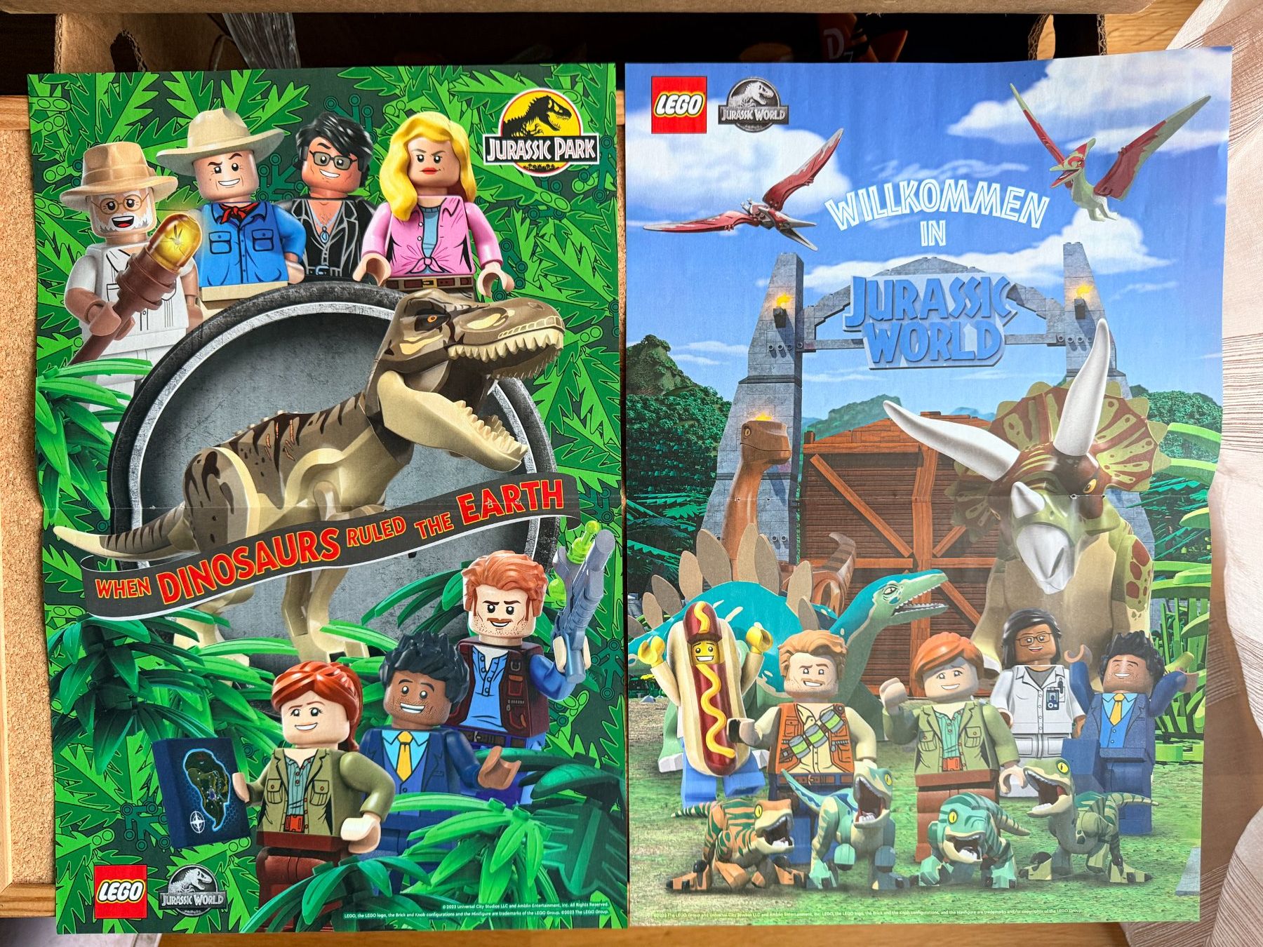 Foto & Immagini: 2 Poster Jurassic World – Usato da Binningen venduto da samorga21 1