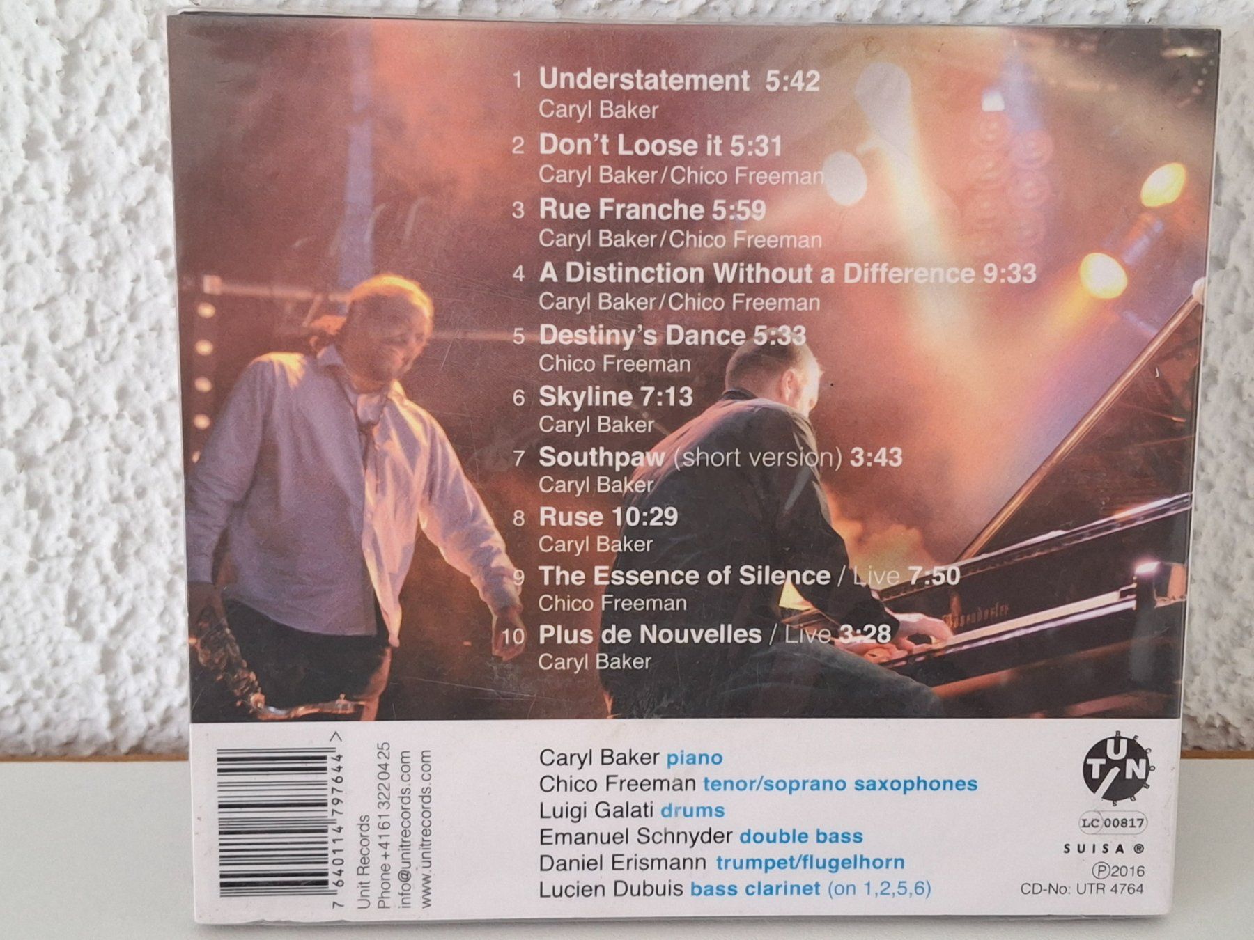 CDs: CD Caryl Baker Quartet & Chico Freeman  - True Balance Jazz – Gebraucht aus Aarberg von Jackup1 1