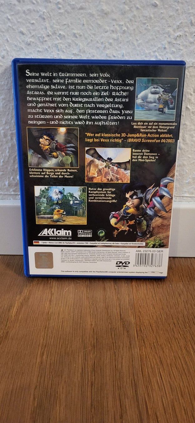 Sony Giochi: PS 2 - Vexx – Usato da Münsingen venduto da DigitaleSpielecke 1