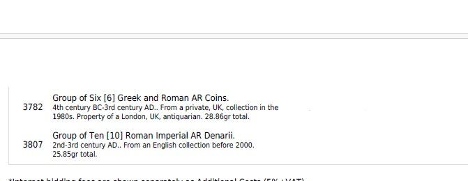 Alle Münzen: Lot 2 römische münzen – Gebraucht aus La Sarraz von classicworldcoins 1