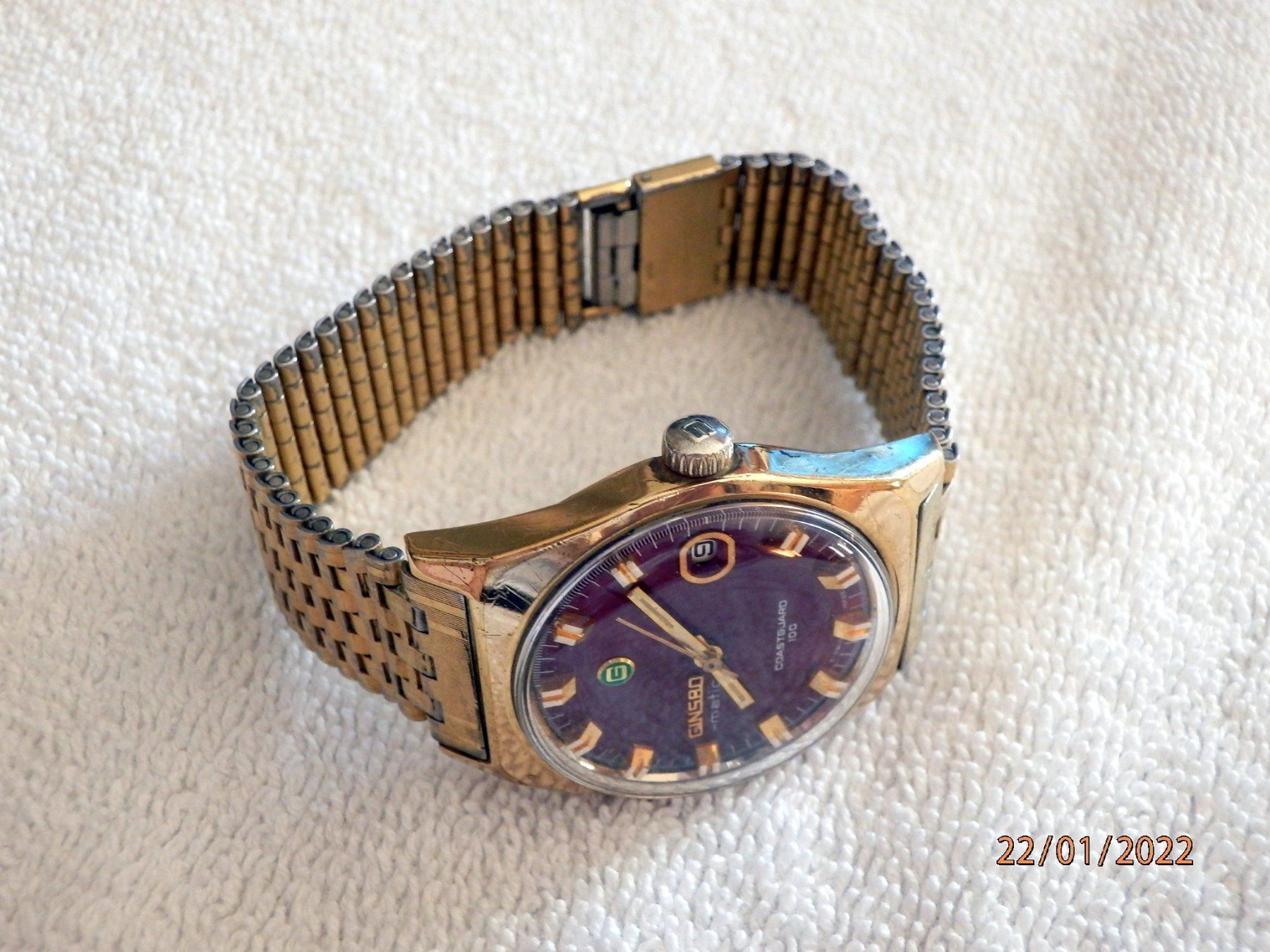 Ginsbo Watch Co Orologi: Ginsbo, Automatic, Coastguard 100, 35mm – Usato da Ueberstorf venduto da dinbau 9