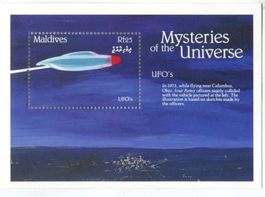 Block "Geheimnisse des Universums. UFO". Malediven