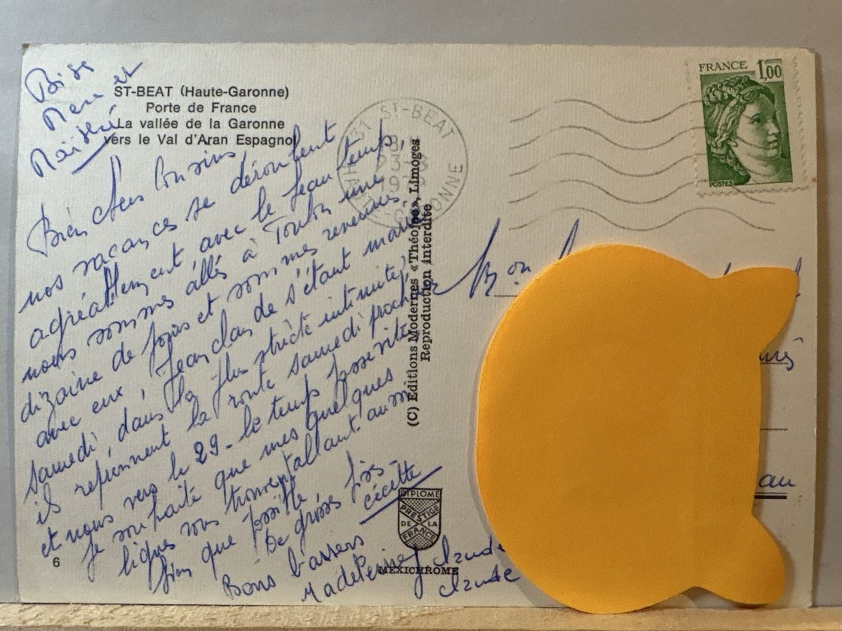 Cartoline postali: AK von St. Beat / Frankreich – Usato da Rümlang venduto da Brieftaube1 1