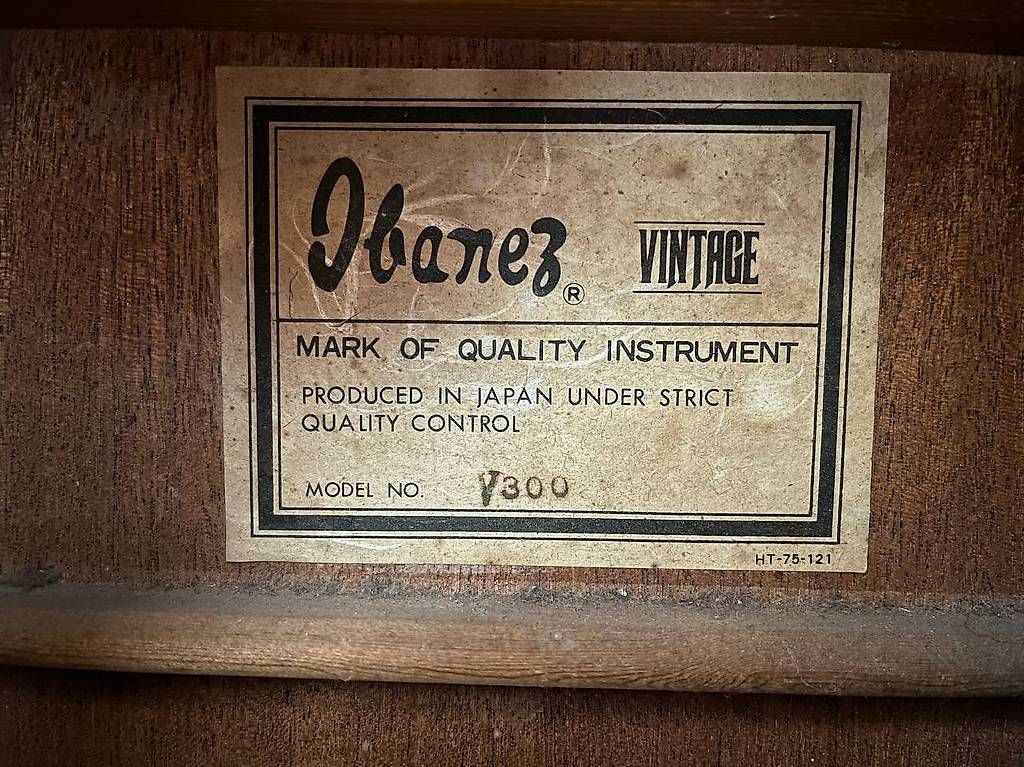 Ibanez Musikinstrumente: Ibanez V300 Vintage Gitarre – Gebraucht aus Thun von amarillo-9 3