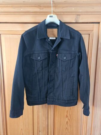 Jeansjacke Levi's - The Trucker - Schwarz