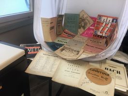 Notenhefte für Pianist 80-100 Jahre alt