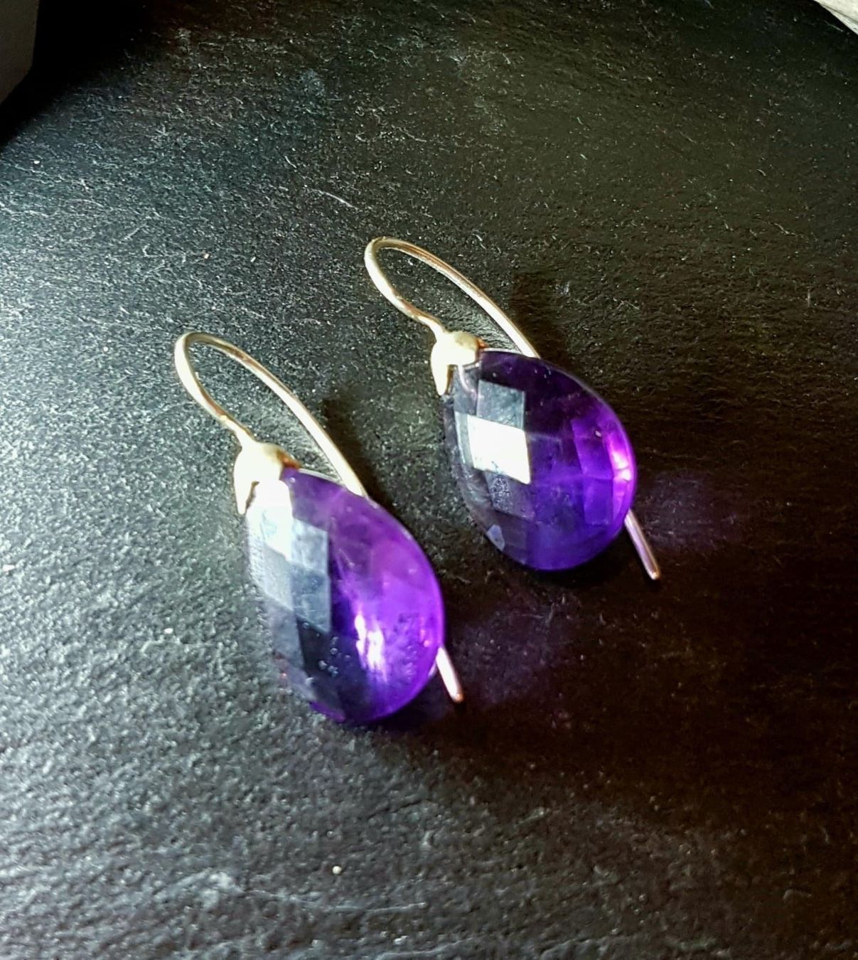 Orecchini pendenti & Orecchini a lobo: Boucles d'oreilles argent et améthystes – Nuovo e nell'imballaggio originale da Veyrier venduto da Leilazizou 1