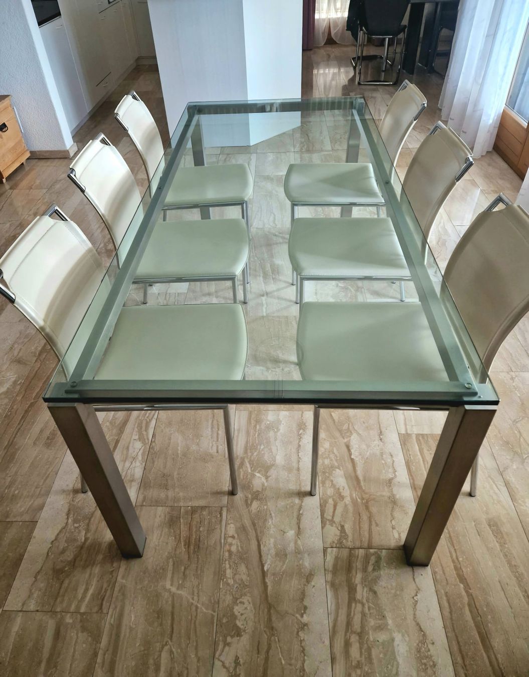 Rolf Benz Tische: Rolf Benz Glastisch 200x90 cm – Gebraucht aus Schmerikon von raywhitney13 3