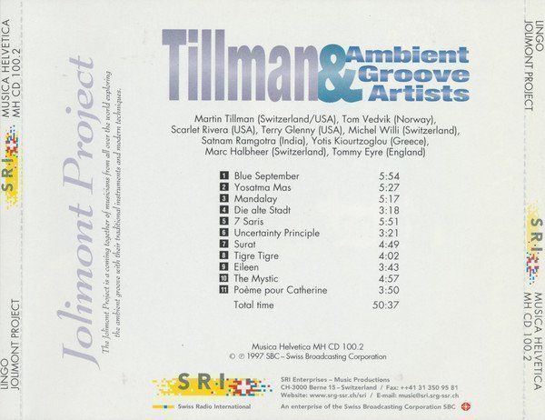 CD: CD LINGO - Tillmann and Ambient Grove Artists – Nuovo e nell'imballaggio originale da Allmendingen b. BE venduto da MMC-MuMeCo 1