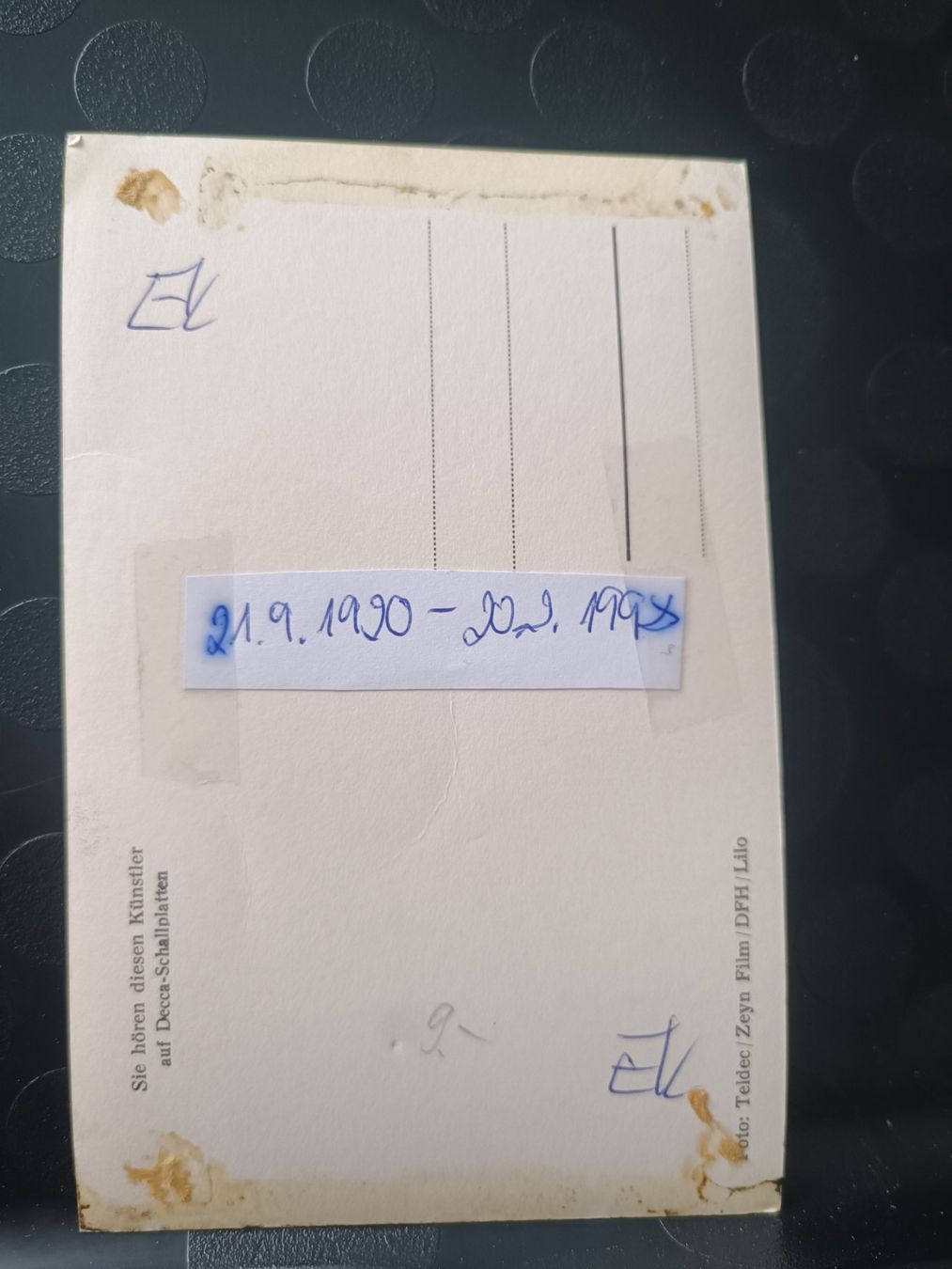 Autographes: Vico Torriani - handsignierte alte Karte – D'occasion à Menziken par Artographs 1