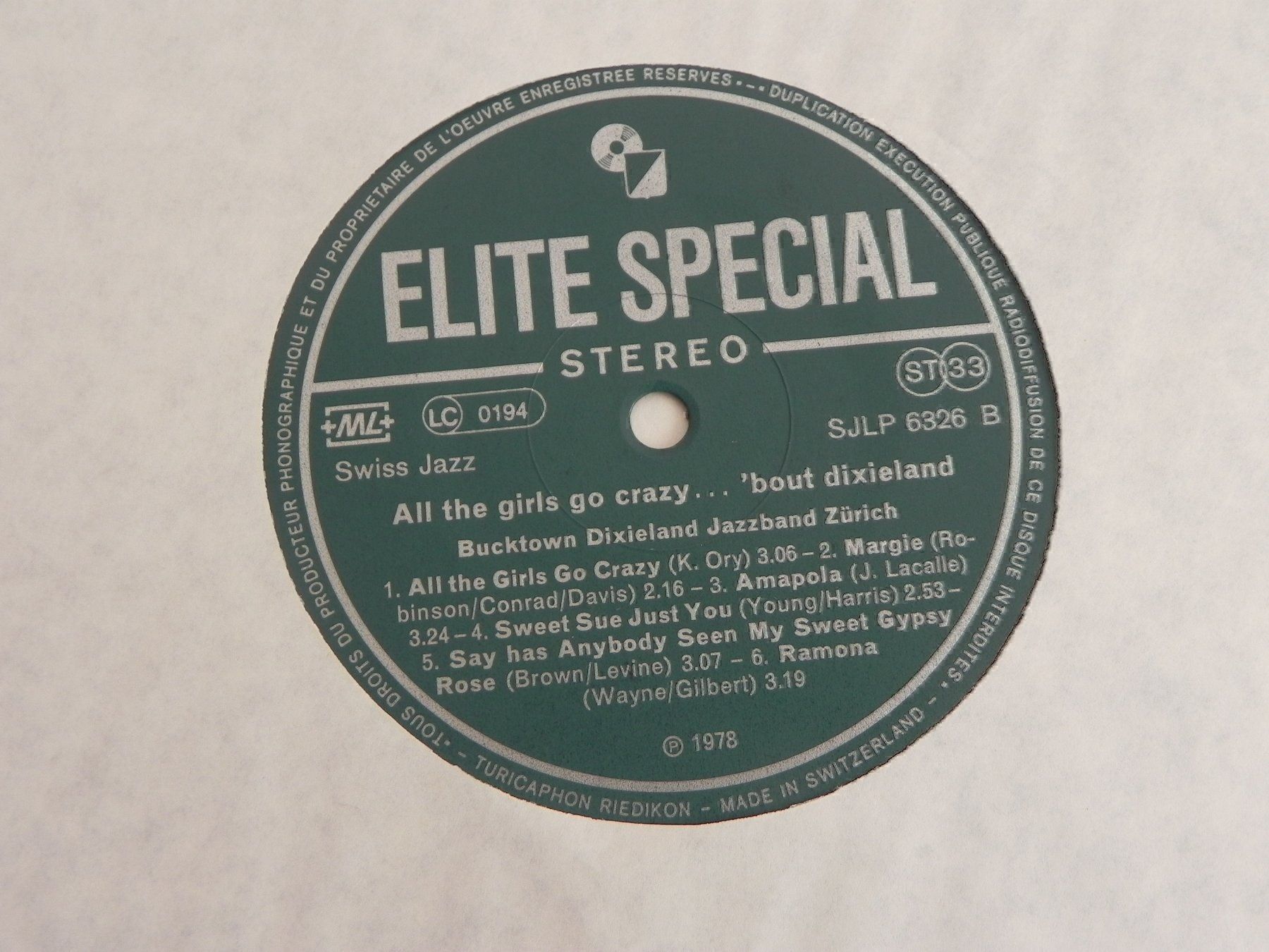 Dischi in vinile: LP CH Jazz Dixie Bucktown Autogramm 1978 – Usato da Siebnen venduto da krimsie 3