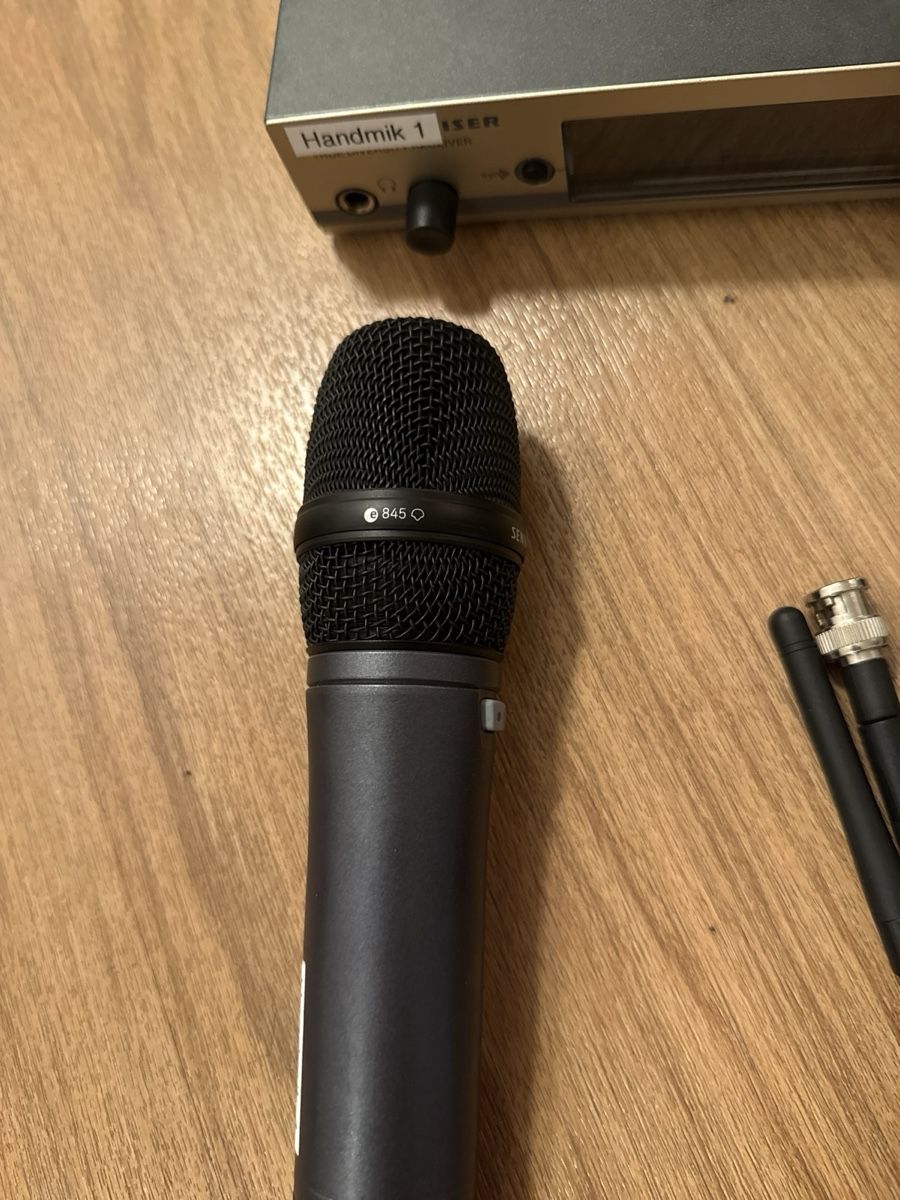 Sennheiser Microfoni: Sennheiser ew300 e845 Funkmikrofon – Usato da Cham venduto da spz18 1