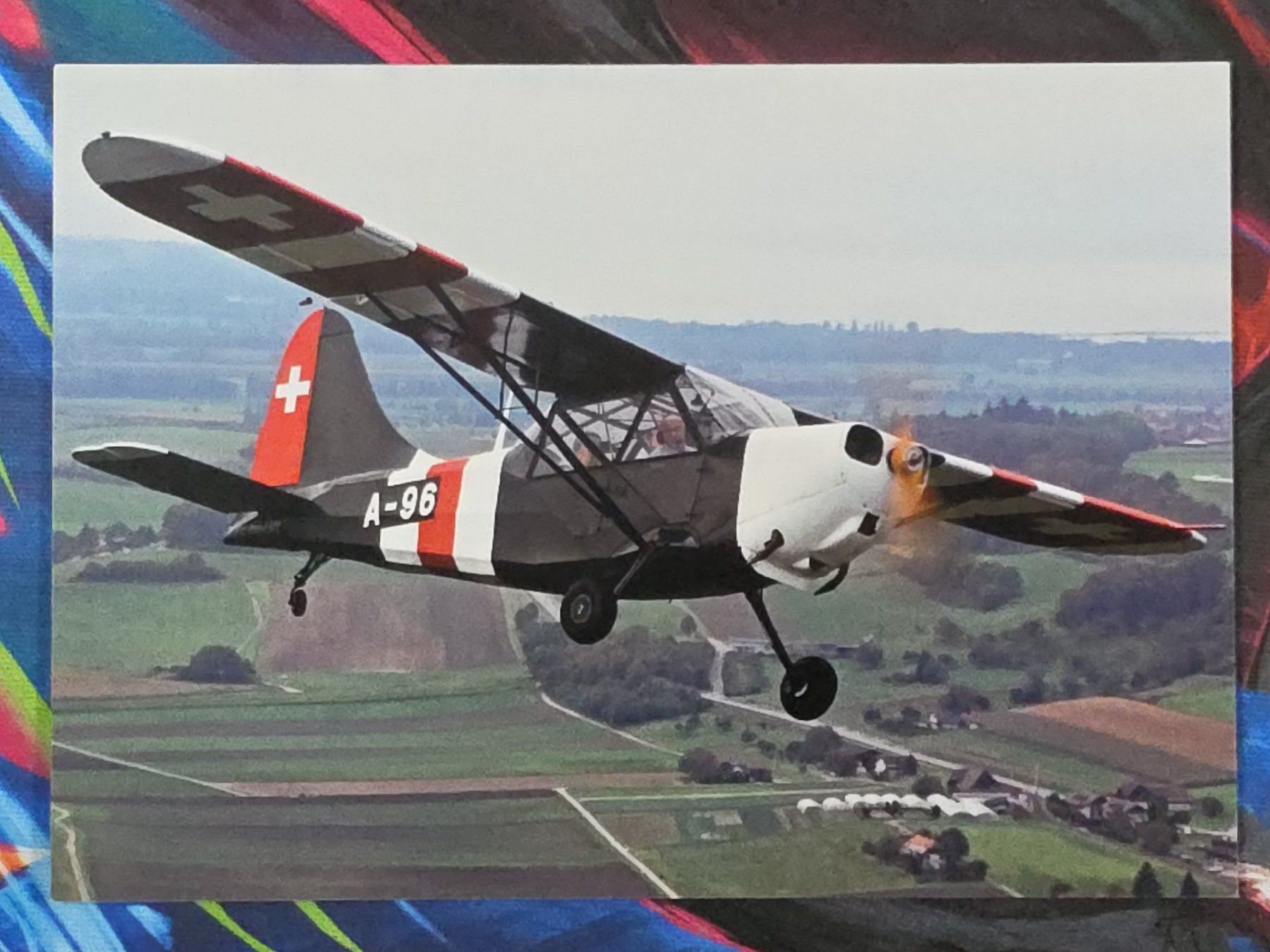 Ansichtskarten: CL26 Carte Postale + Timbre Suisse 2017 – Gebraucht aus Cousset von Patrick_Collections