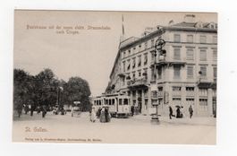 St.Gallen Poststrasse Tram