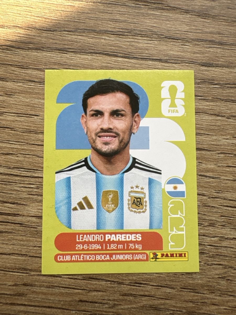 Panini Sammelbilder & Trading cards: Panini WM 2026 Leandro Paredes – Neu (gemäss Beschreibung) aus Menznau von Hetfield85