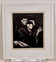 Bozidar JAKAC (1899-1989) Holzschnitt original Handdruck