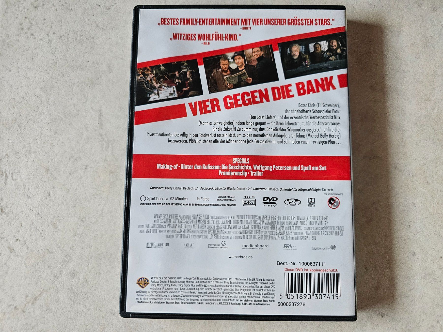 Tutti i DVDs: Vier gegen die Bank – Usato da Schneisingen venduto da backstore24 1