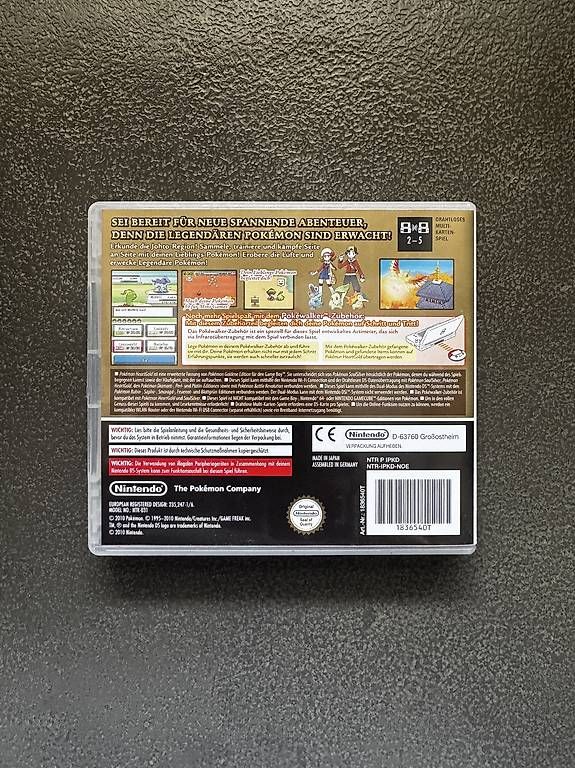 Pokémon Jeux: Pokemon Goldene Edition Heartgold – Neuf (Voir description) à Bubendorf par albatros97 5