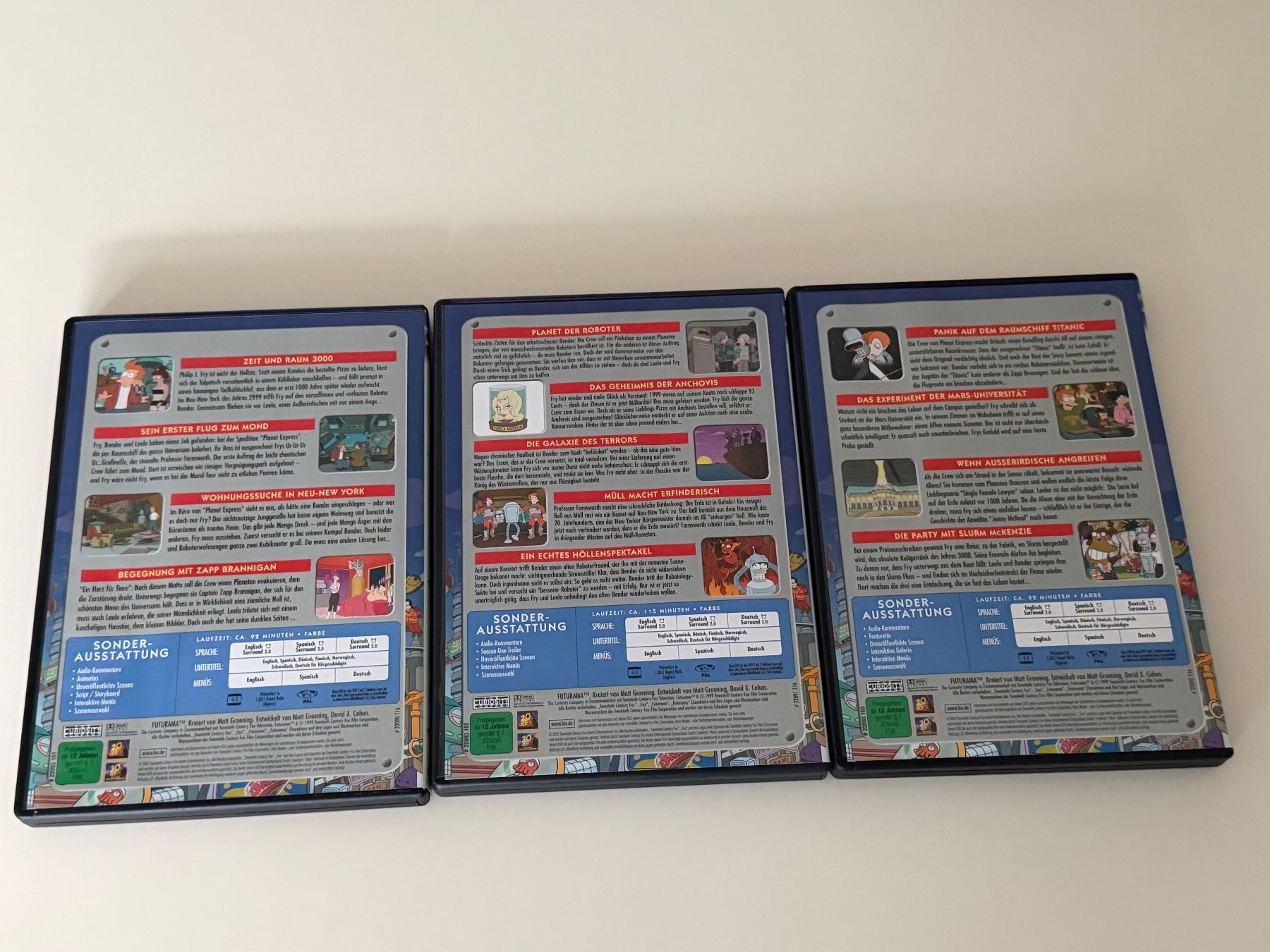 Tous les DVDs: Futurama Season One DVD Boxset – D'occasion à Altstätten SG par sheamus 8