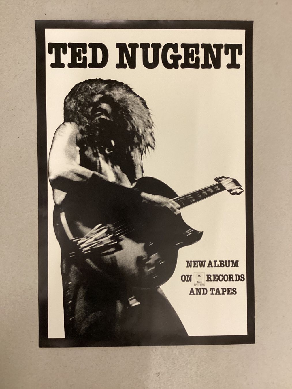Foto & Immagini: Promoplakat TED Nugent – Usato da Gutenswil venduto da Hamzian
