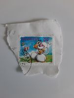 Abgestempelte Diddl Briefmarke