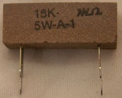 10x résistances 5W 15k ohm