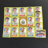 Argentinien Panini Sticker FIFA WM 2026 Team Lot 27 Stück