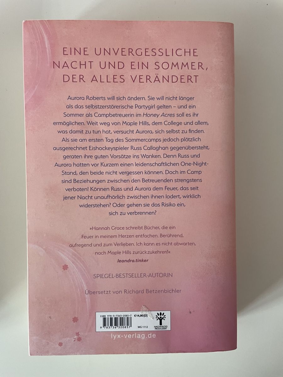 Libri: Wildfire Roman von Hannah Grace! – Usato da Hinwil venduto da yar_q9tl 1