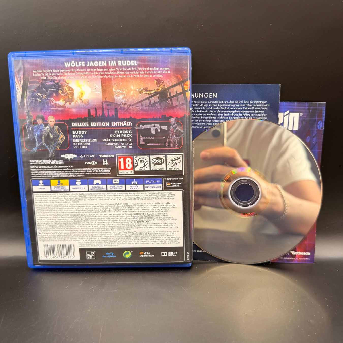 Sony Spiele: Wolfenstein Youngblood Deluxe Edition Playstation 4 – Gebraucht aus Düdingen von Nerdworld 1