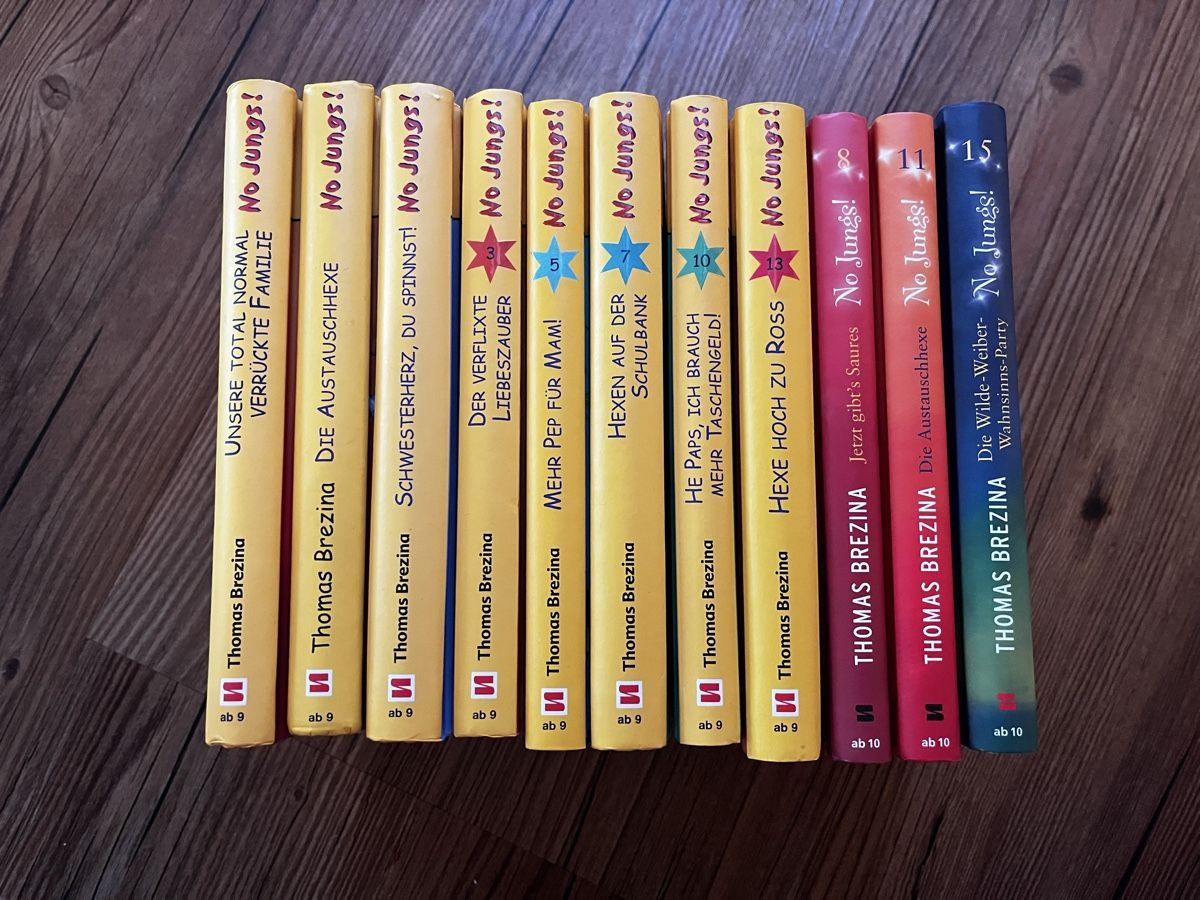 Libri: No Jungs! 11 Bücher – Usato da Gstaad venduto da BergUndSchnee 1