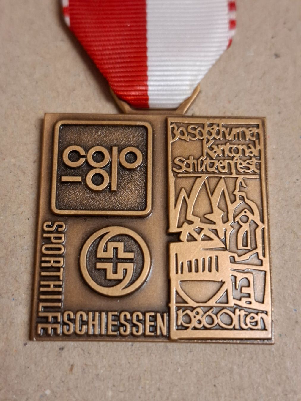 Medaglie: Solothurn 1986 (H322) – Usato da Schwanden GL venduto da Suvorov
