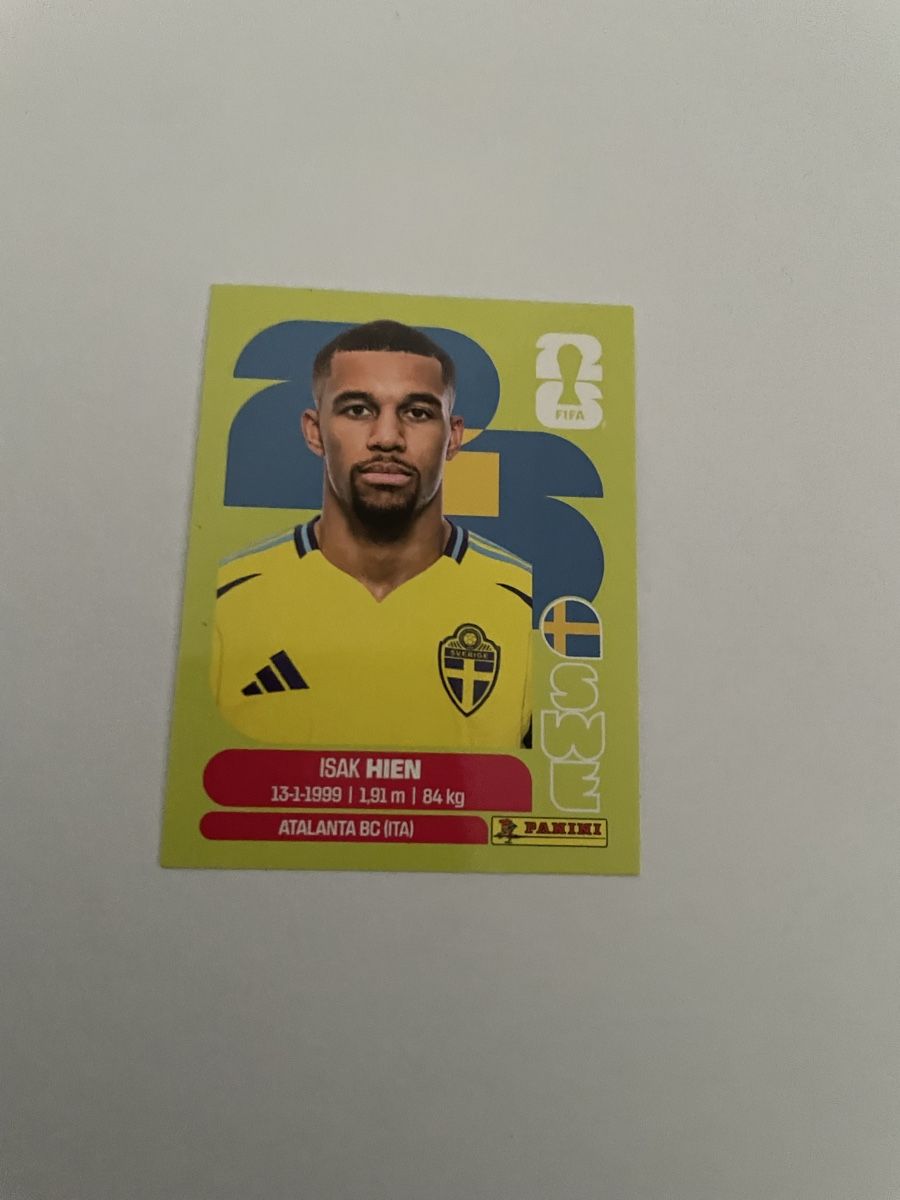 Panini Carte collezionabili: FIFA WM 2026 Isak Hien SWE 3 – Nuovo (secondo la descrizione) da Winterthur venduto da Cobraforce