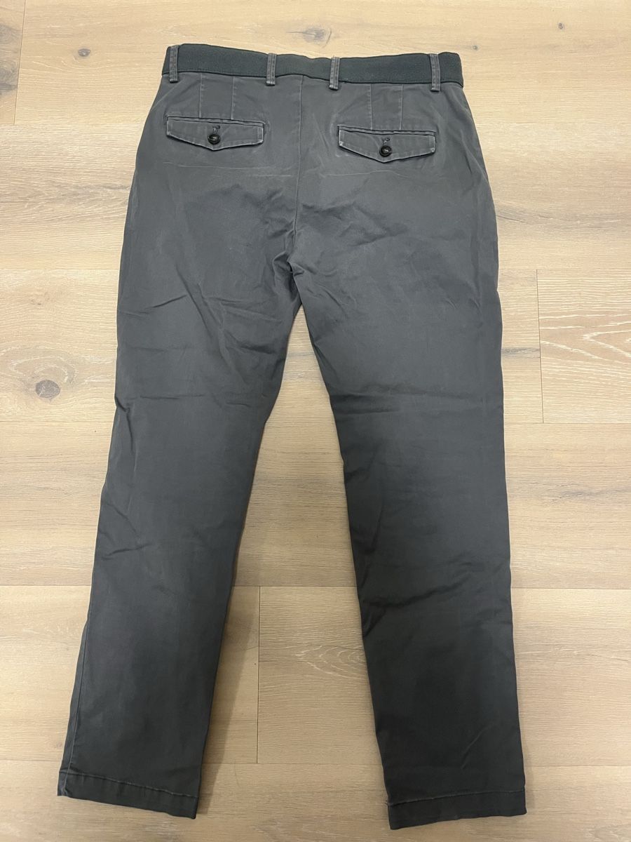 Mango Pantaloni: Chinohose dunkelgrau Mango 38 – Nuovo (secondo la descrizione) da Birrwil venduto da vanyboo 1