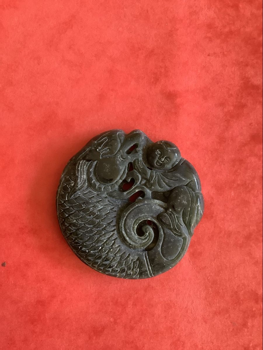 Anhänger: Altes Jade Amulett – Gebraucht aus Zürich von Albatros57