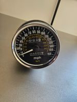 Chrom Tacho km/h für Oldtimer Motorrad