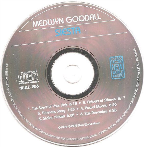 CD: Medwyn Goodall - Siesta CD - 1995 – Usato da Zürich venduto da Aspri 2