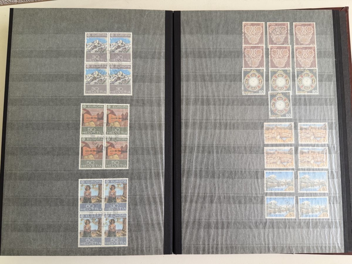 Alle Briefmarken: Album Schweiz ab Alt  – Gebraucht aus Murgenthal von Tina_4055 5