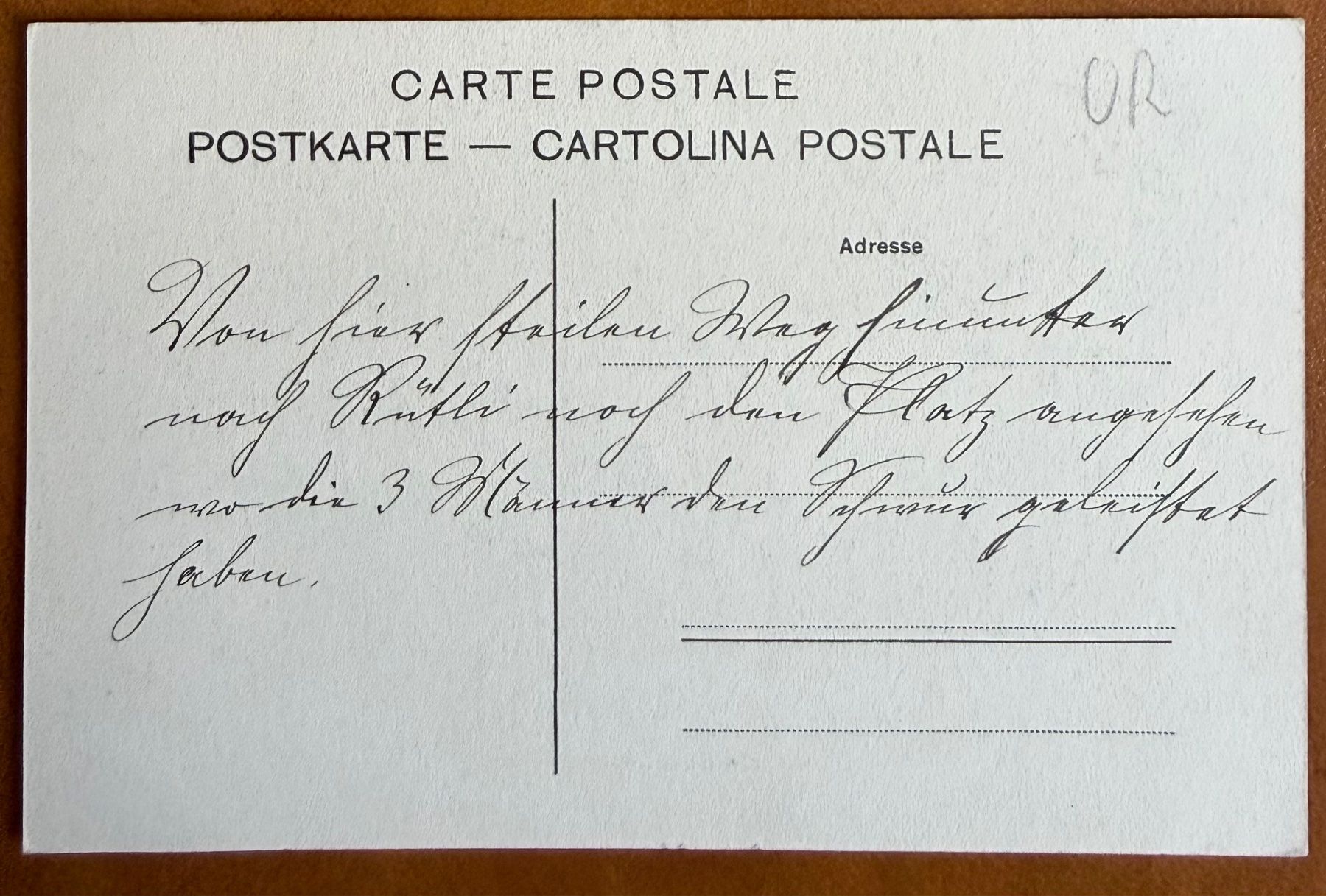 Cartoline postali: AK: Seelisberg - Hotel Sonnenberg – Usato da Lutry venduto da Ediego 1