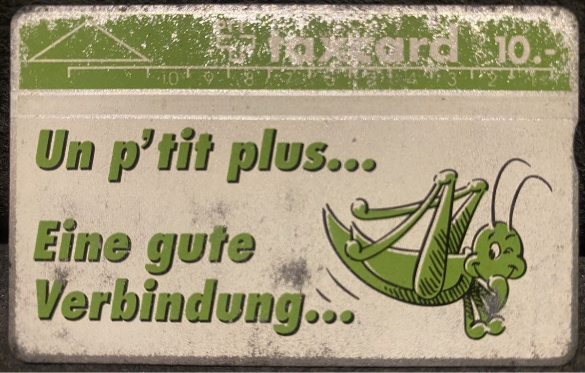 Schede telefoniche: P-taxcard – Usato da Lausanne venduto da babacard10