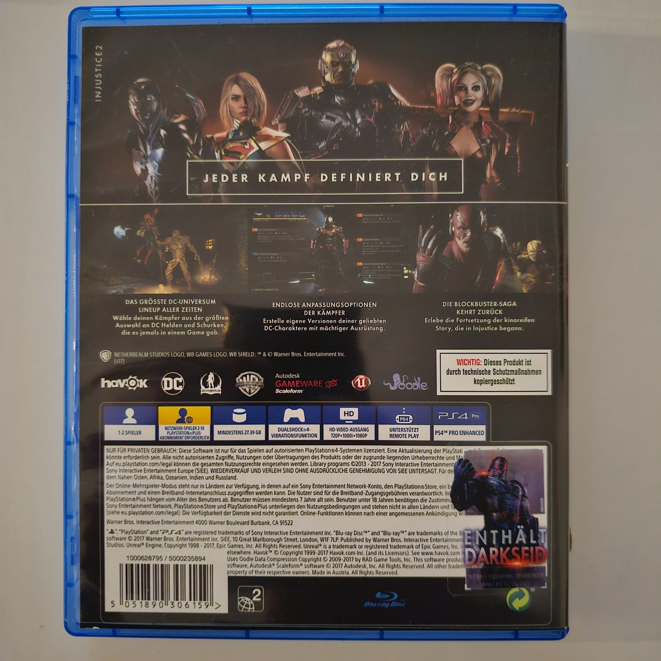 Sony Giochi: Injustice 2 (PS4) – Usato da Holziken venduto da Miglioregamesnmore 1