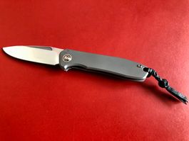 Arno Bernard i Mamba Plain Ti Taschenmesser Neu