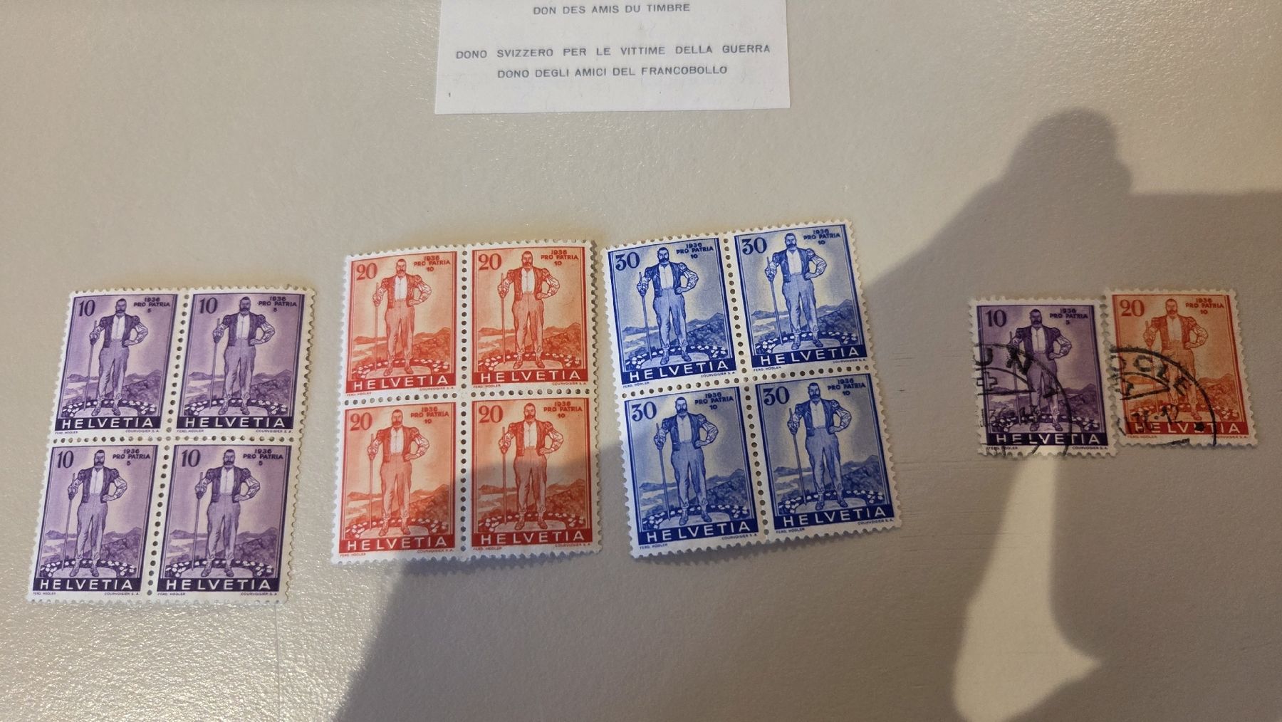 Alle Briefmarken: Lot Blocks und Sondermarken mit NABA Block – Gebraucht aus Arni AG von Moth68 8