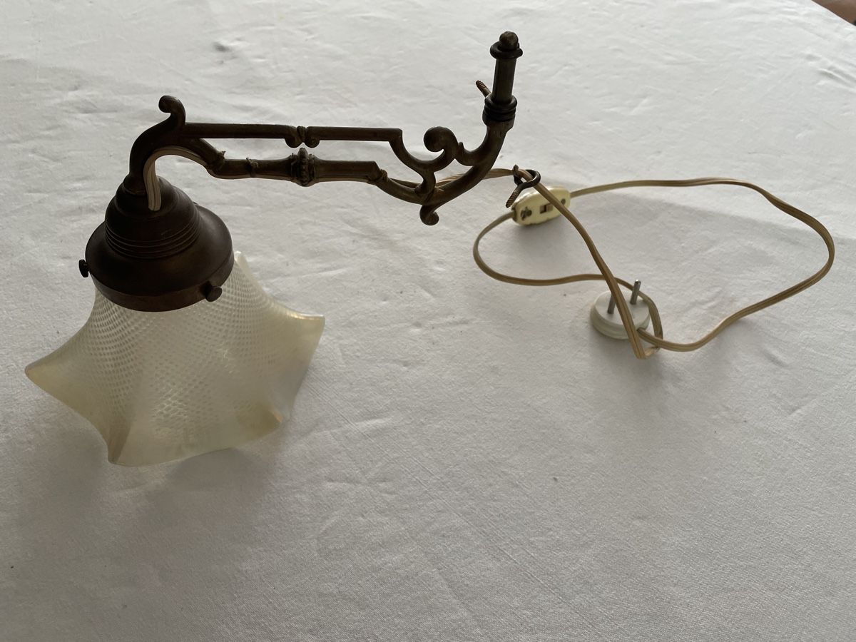 Lampen: Jugendstil Lampe – Defekt aus Chur von Tobina 4